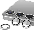 for Samsung Galaxy S25 Camera Lens Protector, Individual Metal Ring Tempered - Image 2