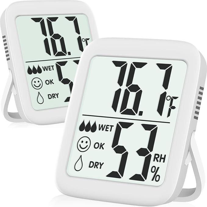 Antonki 2 Pack Room Thermometer by Antonki