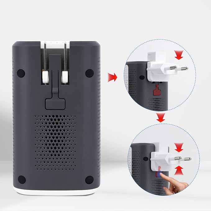 Voltage Converter Us to Europe, 220v to 110v Power Adapter, European Plug Power - Image 8