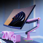 Gaming Monitor Arm for Flat/Ultrawide/Curved Monitors 32 to 60 inch, Heavy Duty - Image 2