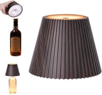 WILIT Wireless Bottle Lamp, 3-Level Brightness Cordless Table Lamp Shades by WILIT