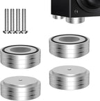 Viborg HiFi Speaker Spikes Stand Feet, 58 * 22MM, 4X Isolation Feet Pad Speaker by Viborg