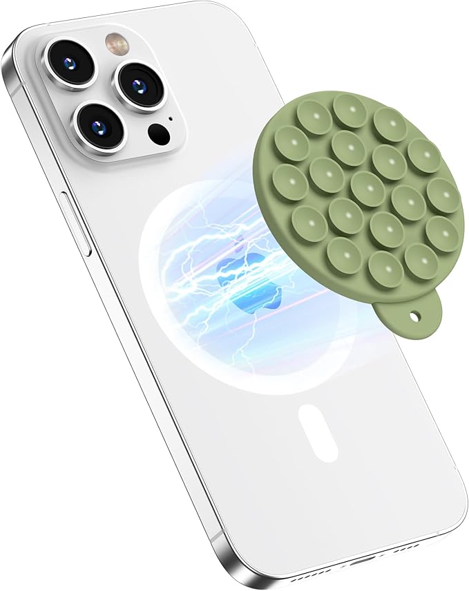 Magnetic Suction Cup Phone Mount by HSAOHD