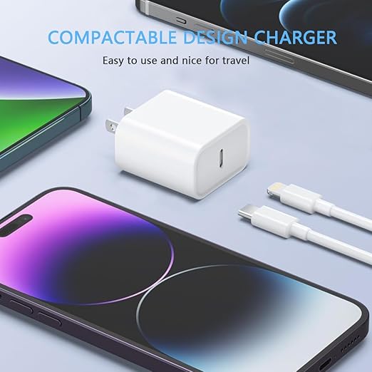 for iPhone Charger Fast Charging, Type C Fast Charging Block Compatible - Image 6