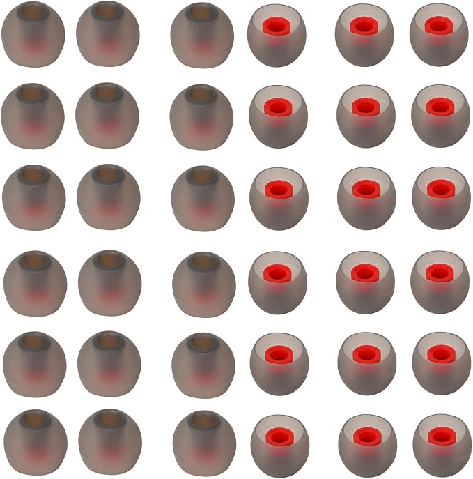 36 Pieces Medium Earbud Tips Soft and Comfortable Ear Bud Replacement Pieces - Image 7