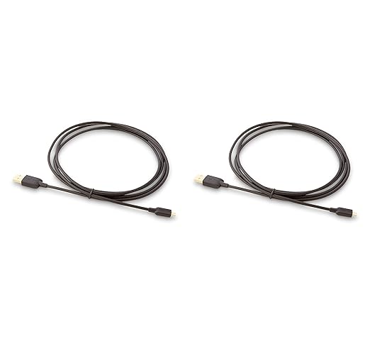 Amazon Basics 2-Pack USB-A to Micro USB Charging Cable, 480Mbps Transfer Speed - Image 4