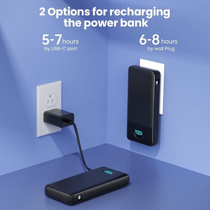 Portable Charger 33800mAh USB C Power Bank - Image 4