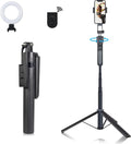 Extendable Auto Face Tracking Phone Tripod Stand, 360° Rotation Selfie Sticks by FCCABIN