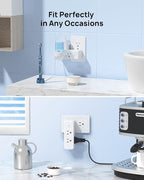 TROND Outlet Extender Surge Protector, 6 AC Outlet Splitter - Image 4