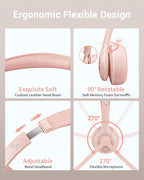 Wireless Headset with AI Noise Cancelling Microphone Bluetooth Headset - Image 6