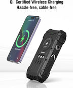 Solar Charger Power Bank, 42800mAh Wireless Portable Charger - Image 4