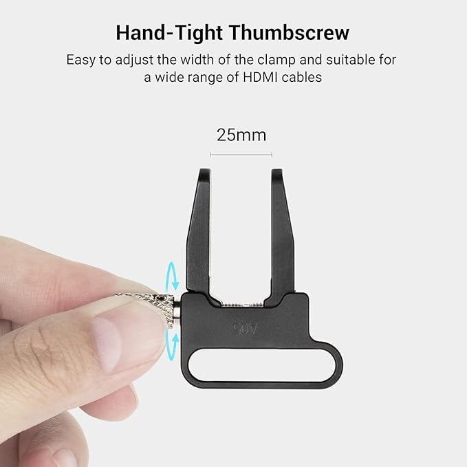 SmallRig Cable Clamp for Sony A7RIII / A7III / A7R IV / A7 II, for FUJIFILM for - Image 5