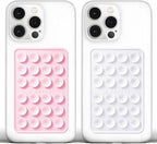Anteel Medium-Sized Silicone Suction Phone Case Adhesive Mount, Enhanced by JingJinYY
