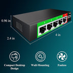 STEAMEMO 5-Port Gigabit Ethernet Switch | Smart Managed - Image 8
