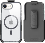 BELTRON Belt Case for iPhone 16e, Slim Protective Transparent Case & Rotating - Image 3