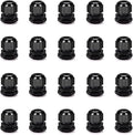 Cable Gland 20 Pack Plastic Waterproof Adjustable Connector 9-14mm PG16 Strain by CGELE