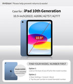 Ambison Case for iPad A16 11th/10th Generation 11"/10.9'' 2025/2022, Heavy Duty - Image 2