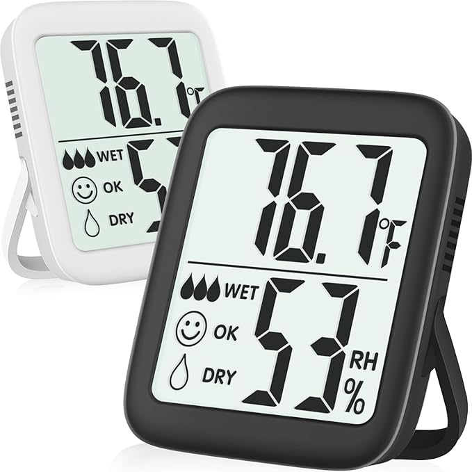 Antonki 2 Pack Room Thermometer by Antonki
