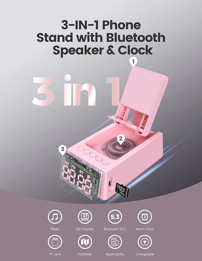 Birthday Gifts for Men Women-Bluetooth Speaker - Image 2