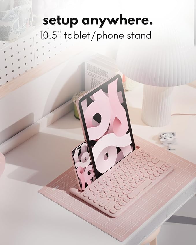 Macally Bluetooth Keyboard for Tablet | Wireless Keyboard for iPad mini/Air/Mini - Image 4