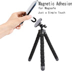 Magnetic Flexible Tripod for iPhone, Mini Bendable Tripod Stand - Image 2
