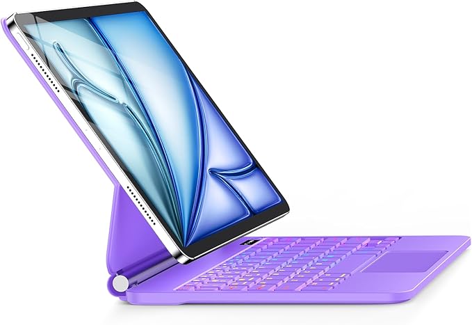 Keyboard Case for iPad Air 13 inch, iPad Pro 12.9 inch，Magic-Style Magnetic – by GGQFGTOJ