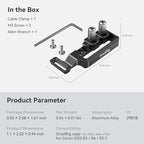 SmallRig Cable Clamp for HDMI and USB-C for Canon R5 / R6 / R5 C Cage 2982/3464 - Image 9