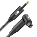 EMK Premium 90° Toslink to Mini Toslink Cable by EMK