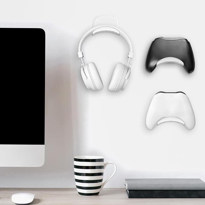 30 Pcs Headset Wall Holder Adhesive Gaming Headset Holder Hooks - Image 4