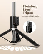 UBeesize Selfie Stick Tripod for iPhone and Android, Portable Selfie Sticks - Image 4