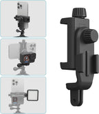 Suptig Phone Holder for Tripod, Action Camera Tripod Mount Adapter Compatible - Image 10