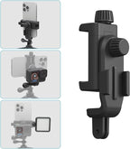Suptig Phone Holder for Tripod, Action Camera Tripod Mount Adapter Compatible - Image 7