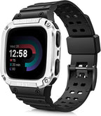 FINTIE Bands with Case Compatible with Fitbit Versa 4/3/2/1/Versa Lite/Fitbit by Fintie
