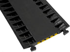 CXRCY 5 Channel Cable Protectors Ramp, 18000lbs Capacity Heavy Duty Rubber - Image 9