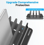 OMOTON Vertical Laptop Stand, Desktop Aluminum Mac Book Stand - Image 4