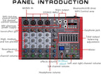6 Channel Audio Interface DJ Mixer - Image 2