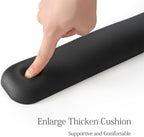 UnivoColors Design-Wave Keyboard Wrist Rest, Artificial Sheepskin+Memory - Image 3