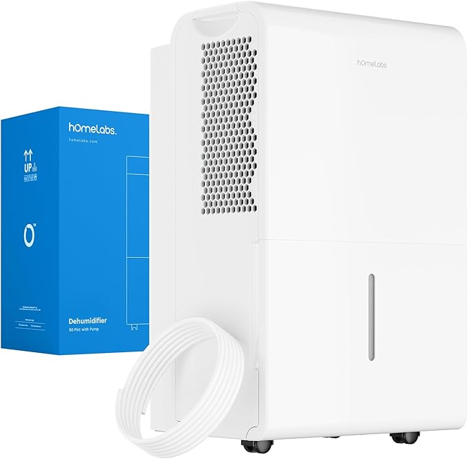 hOmeLabs 50 Pint Wi-Fi Dehumidifier by hOmeLabs