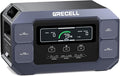 GRECELL Solar Generator 2200W Portable Power Station 1126Wh, 1.25Hrs Fast by GRECELLPOWERSTATION