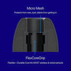 AirFoams Pro Universal Memory Foam Ear Tips - Image 7