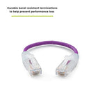 TRUECABLE Cat6 Component Rated Patch Cable, Unshielded, 28AWG Solid Copper - Image 5