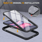 Miracase Glass Series for iPhone 11 Case 6.1 inch, Upgraded Full-Body Rugged - Image 2