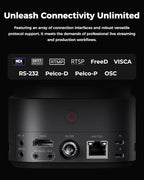 OBSBOT Tail 2 PTZR NDI Camera 4K@60FPS, Pro AI Tracking, 1/1.5" CMOS, 5X - Image 7