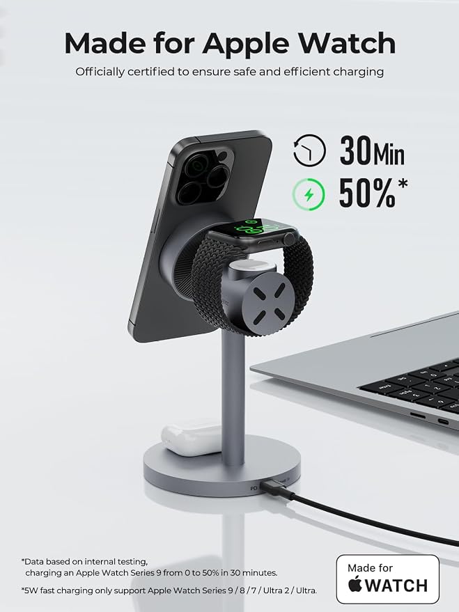 MagFusion 3-in-1 Charging Station Compatible - Image 4