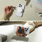Sinjimoru for MagSafe Phone Grip, Soft Silicone Magnetic Finger Grip for iPhone - Image 9