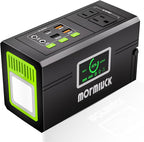 Portable Power Station 127W, 88.8Wh Solar Generator, Power Supply by mormluck