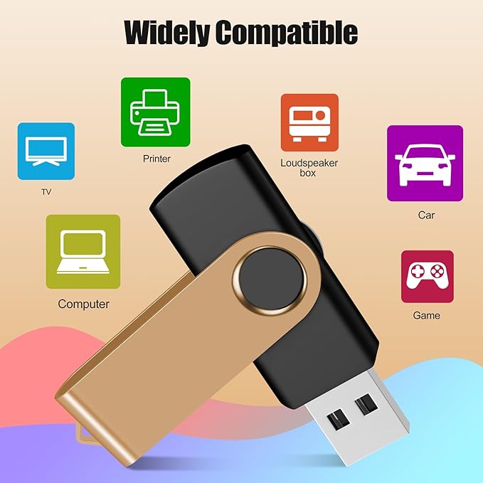 EASTBULL 128MB USB Flash Drive Bulk Thumb Drives 100 Pack - Image 5