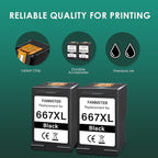 667XL 667 XL 667 Ink Cartridges Replacement - Image 3