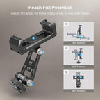 SMALLRIG Universal Phone Tripod Mount, Metal Cell Phone Mount - Image 7