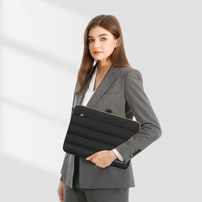 MOSISO 13.3 inch Laptop Case, 13-13.3 inch Puffy Laptop Sleeve Compatible - Image 6